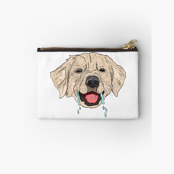 Item preview, Cute slobbering golden retriever designed and sold by nostakesart.