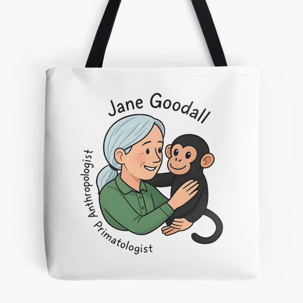 Item preview, Jane Goodall designed and sold by annaottertion.
