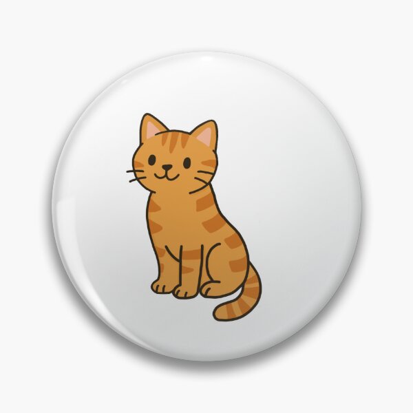 Artikelvorschau, Orange getigerte Katze Sticker entworfen und verkauft von chessiee.