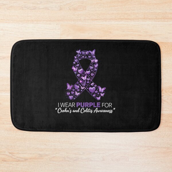 Item preview, Crohn's And Colitis Awareness Butterfly Ribbon Hearts designed and sold by clothesy7.