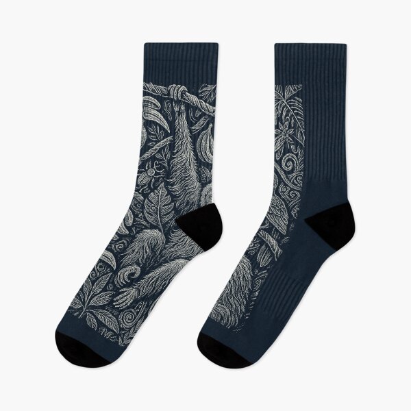 Item preview, Orangutans Hornbills Banana Jungle Doodle designed and sold by EdvvinStudios.