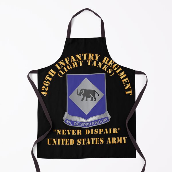 Item preview, Army - 426th Infantry Regiment (Light Tanks) DUI - Never Dispair - United States Army X 300 designed and sold by Military Insignia Products.