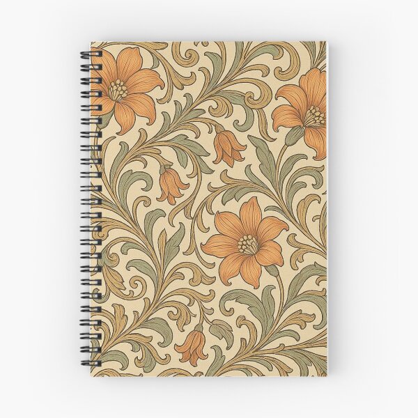 Item preview, Art Nouveau Flowing Floral Pattern designed and sold by MiLaKK.