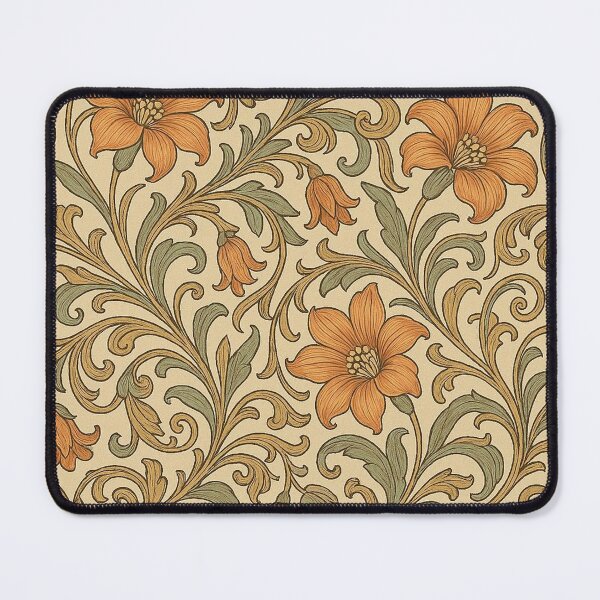 Item preview, Art Nouveau Flowing Floral Pattern designed and sold by MiLaKK.