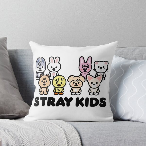 Item preview, SKZOO WolfChan Leebit Dwaekki Jiniret HANQOUKKA Bbokkari PuppyM FoxI.NY shirt KARMA stray kids stay images group bang chan lee know changbin hyunjin han felix seungmin jeongin kpop skzoo designed and sold by Kpop-Noona.