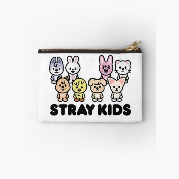 Item preview, SKZOO WolfChan Leebit Dwaekki Jiniret HANQOUKKA Bbokkari PuppyM FoxI.NY shirt KARMA stray kids stay images group bang chan lee know changbin hyunjin han felix seungmin jeongin kpop skzoo designed and sold by Kpop-Noona.