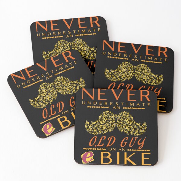 Item preview, Never underestimate an old guy on an ebike designed and sold by DekoTeka.