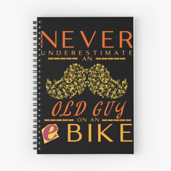 Item preview, Never underestimate an old guy on an ebike designed and sold by DekoTeka.