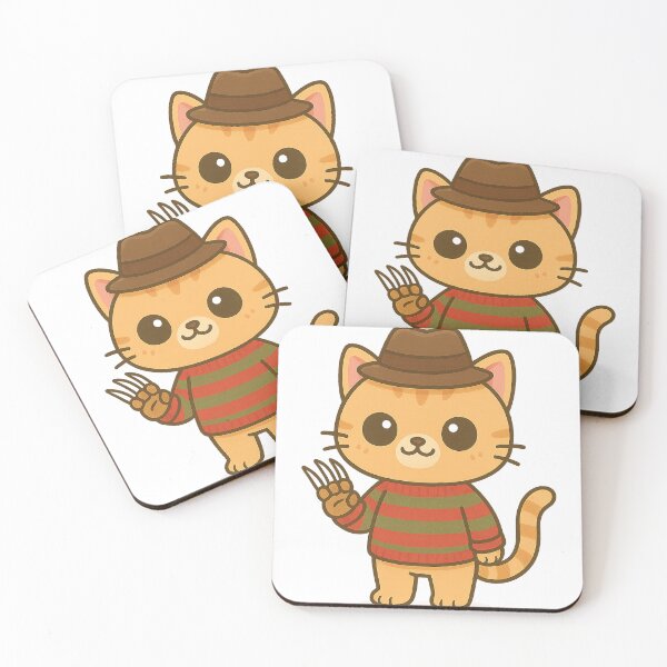Item preview, Catlloween – Cat Freddy Krueger designed and sold by ReineDingo.