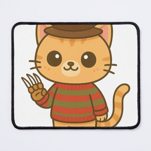 Item preview, Catlloween – Cat Freddy Krueger designed and sold by ReineDingo.