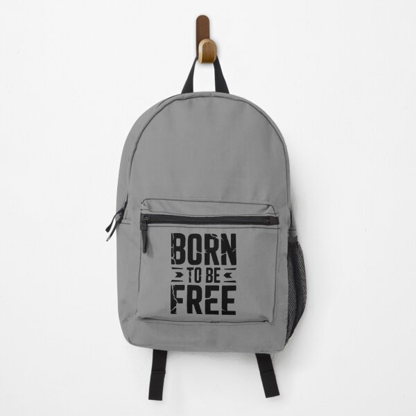 Item preview, Born to Be Free Typography – Vintage Grunge Rock Band Style Vector Design designed and sold by Teenidesign .