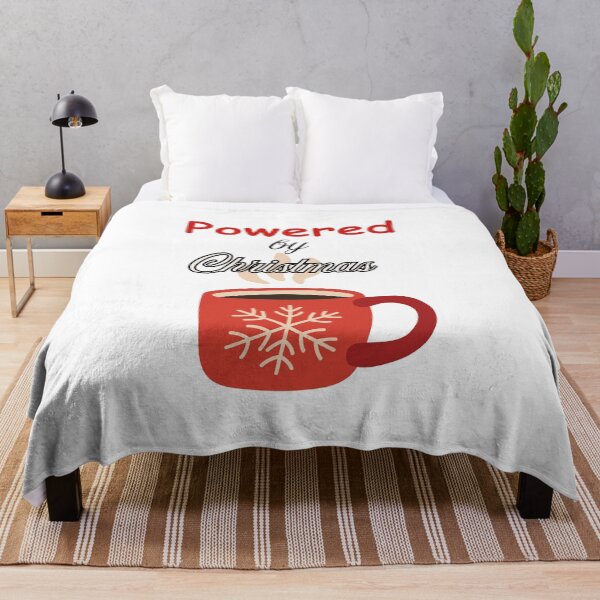 Item preview, Powered by Christmas Coffee Funny Holiday Design designed and sold by onesarcastic.