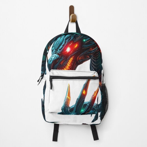 Item preview, Cyber Dragon Neon – Futuristic Sci-Fi Creature T-Shirt designed and sold by GuruArtGallery.