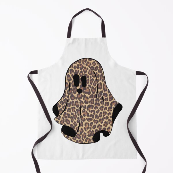 Item preview, Haunted but make it chic - ghost with leopard print designed and sold by zaMAJAvanje.