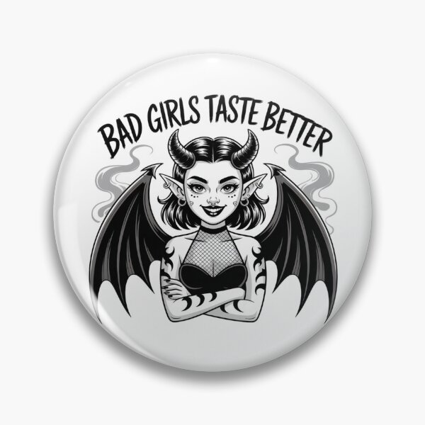Item preview, Bad Girls Taste Better Demon Girl Halloween designed and sold by CharismaSklep.