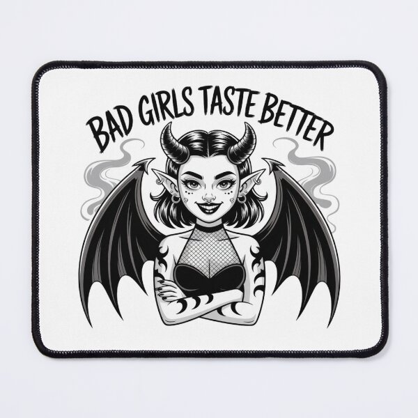 Item preview, Bad Girls Taste Better Demon Girl Halloween designed and sold by CharismaSklep.