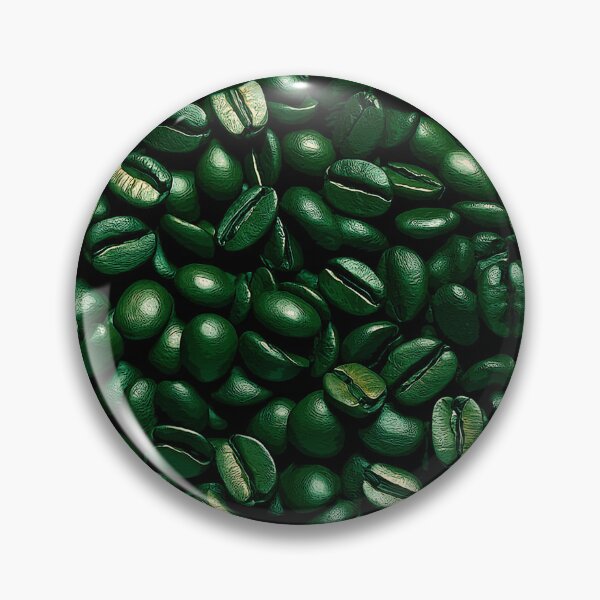 Item preview, Green Coffee Beans | Coffee Pattern | Coffee Lover designed and sold by UnhingedBird.