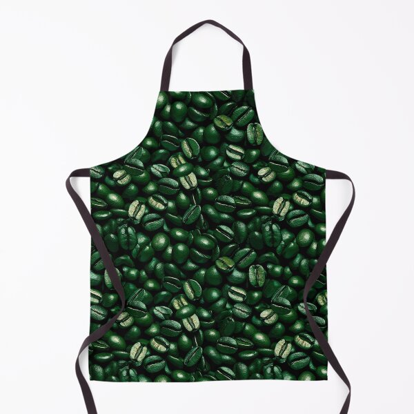 Item preview, Green Coffee Beans | Coffee Pattern | Coffee Lover designed and sold by UnhingedBird.