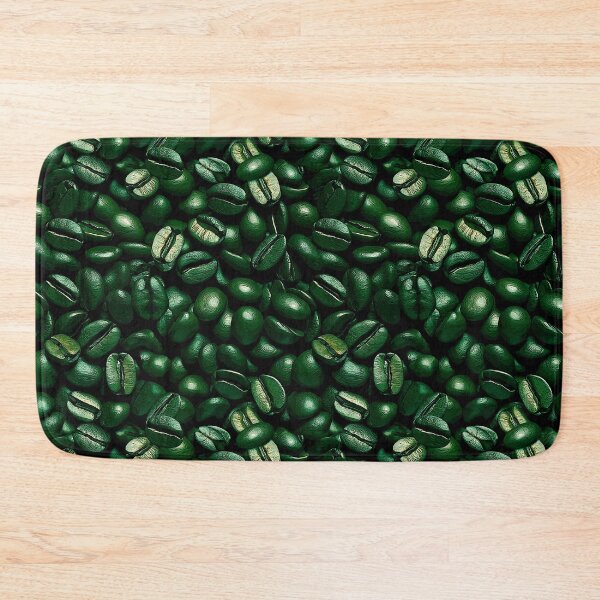 Item preview, Green Coffee Beans | Coffee Pattern | Coffee Lover designed and sold by UnhingedBird.
