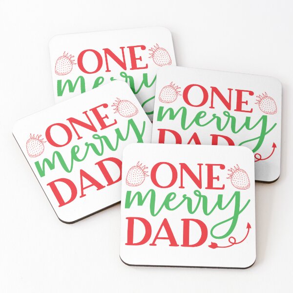 Item preview, One Merry Dad Christmas T-Shirt – Funny Holiday Tee for Fathers designed and sold by AgnieszkaTees.