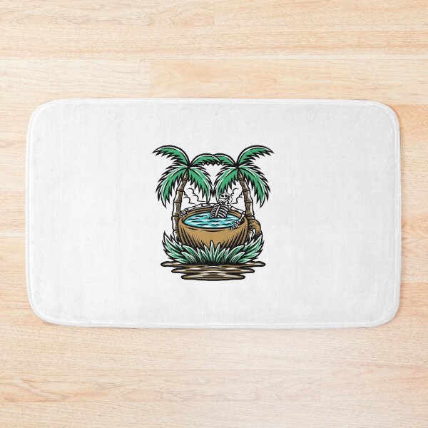 Item preview, Tropical Coconut Paradise Illustratio designed and sold by Patty'sCollective.