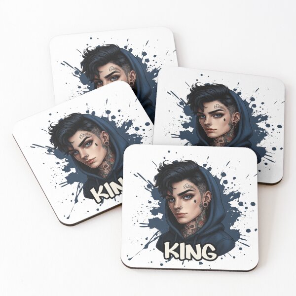 Item preview, King – Rebel Boy Tattoo Art Design designed and sold by Ruhrpott-Design.