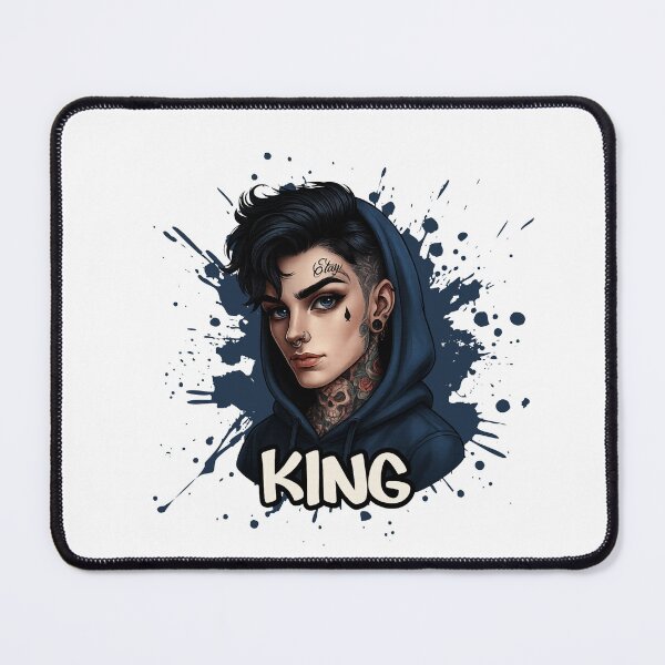 Item preview, King – Rebel Boy Tattoo Art Design designed and sold by Ruhrpott-Design.