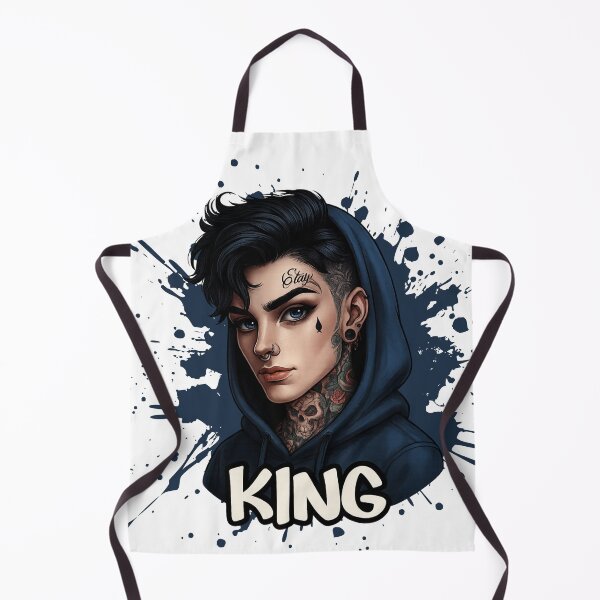 Item preview, King – Rebel Boy Tattoo Art Design designed and sold by Ruhrpott-Design.