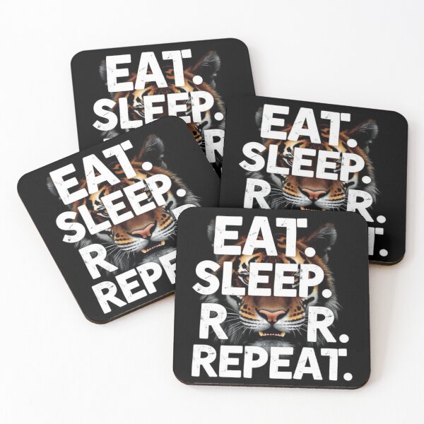 Item preview, Eat. Sleep. Roar. Repeat designed and sold by SSMC DREAM DESIGN.