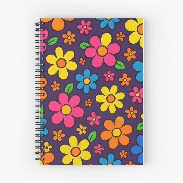 Item preview, Retro 90s Neon Floral Pattern designed and sold by MiLaKK.