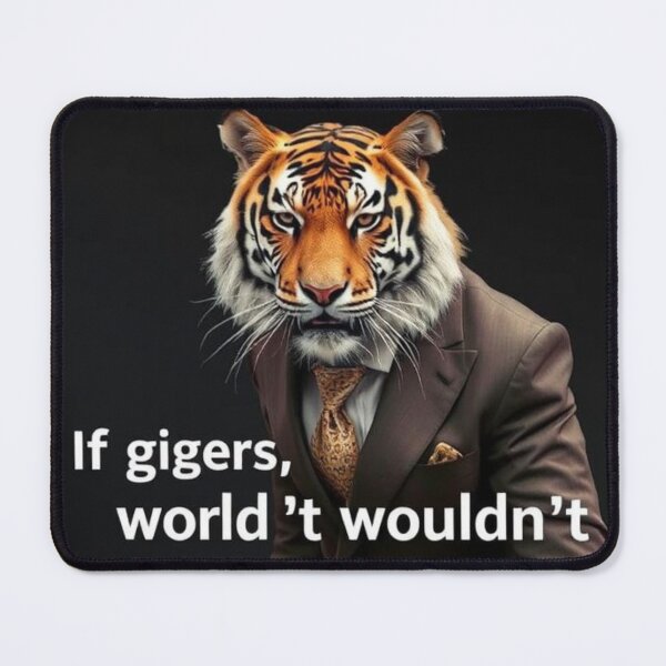 Item preview, If tigers wore suits, the world wouldn’t need bosses designed and sold by SSMC DREAM DESIGN.