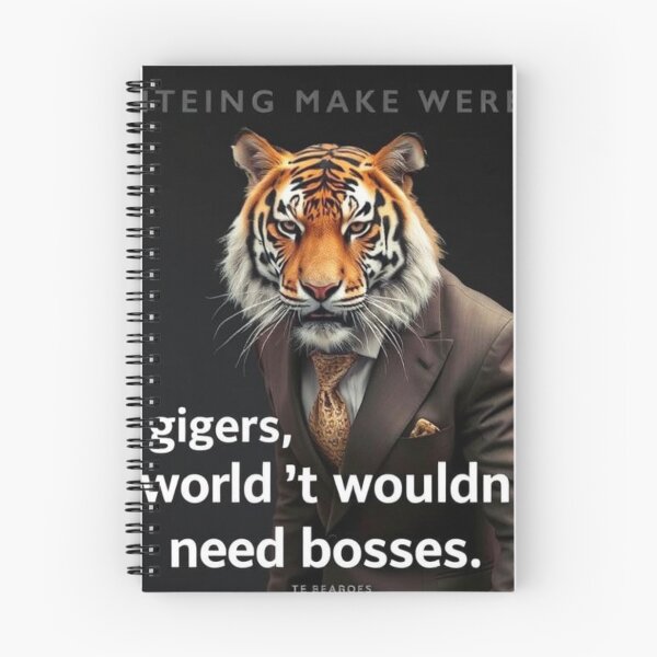 Item preview, If tigers wore suits, the world wouldn’t need bosses designed and sold by SSMC DREAM DESIGN.