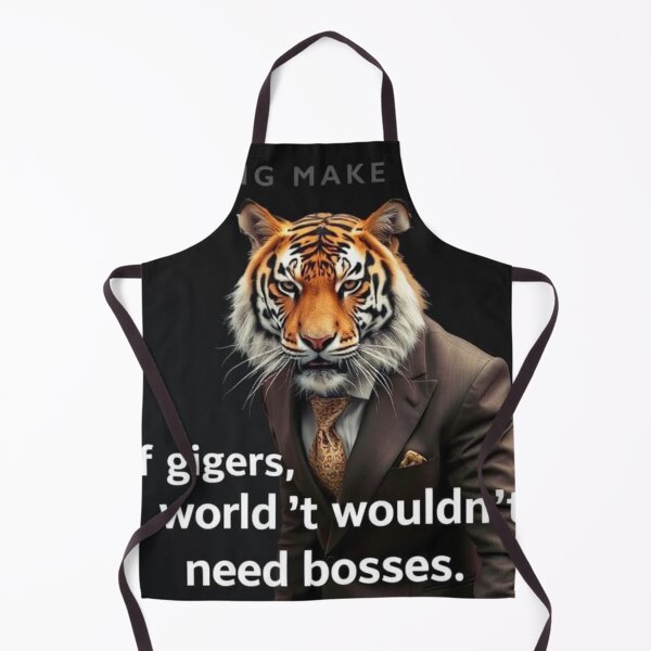 Item preview, If tigers wore suits, the world wouldn’t need bosses designed and sold by SSMC DREAM DESIGN.