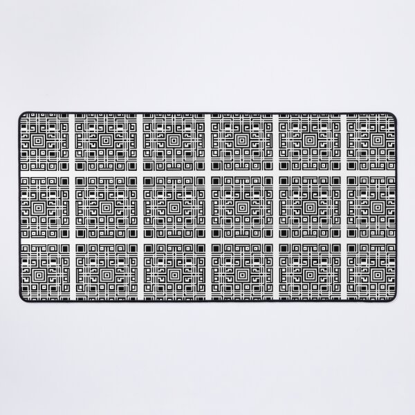 Item preview, Geometric Maze Pattern | Modern Black and White Optical Design designed and sold by casualnature.