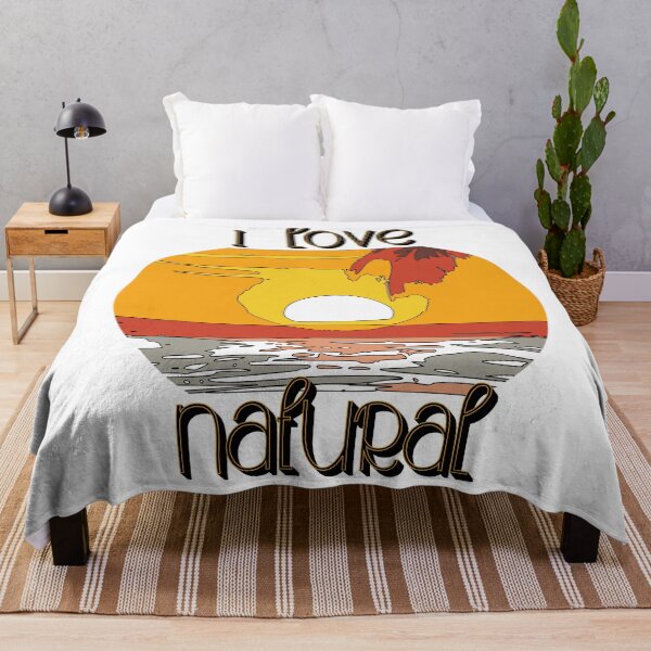 Item preview, I Love Natural – Nature Lover & Eco-Friendly Design – Organic Lifestyle Gift designed and sold by sednalafandy79.