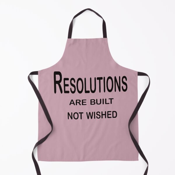 Item preview, Resolutions Are Built, Not Wished – Discipline and Growth Quote Design designed and sold by ArtNestVerse.