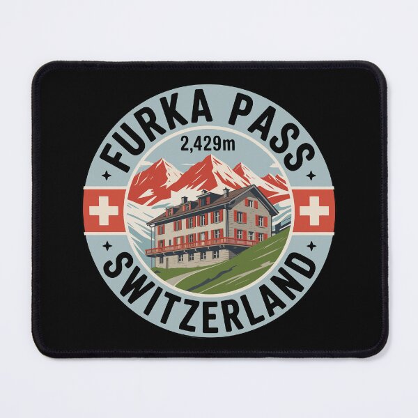 Item preview, Furka Pass Switzerland Vintage Travel designed and sold by Digital Art Works Hub.