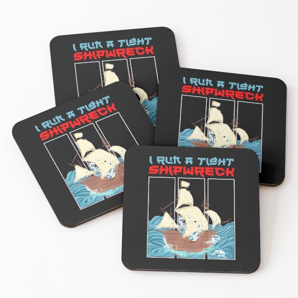 Item preview, Funny Homeschool I Run a Tight Shipwreck Japanese Art  designed and sold by Zayavca.