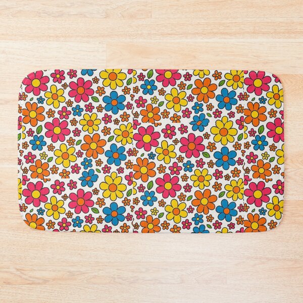 Item preview, Retro 90s Neon Floral Pattern designed and sold by MiLaKK.