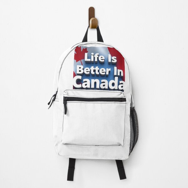 Item preview, Life Is Better In Canada – 3D Text Design designed and sold by GogoVibes.
