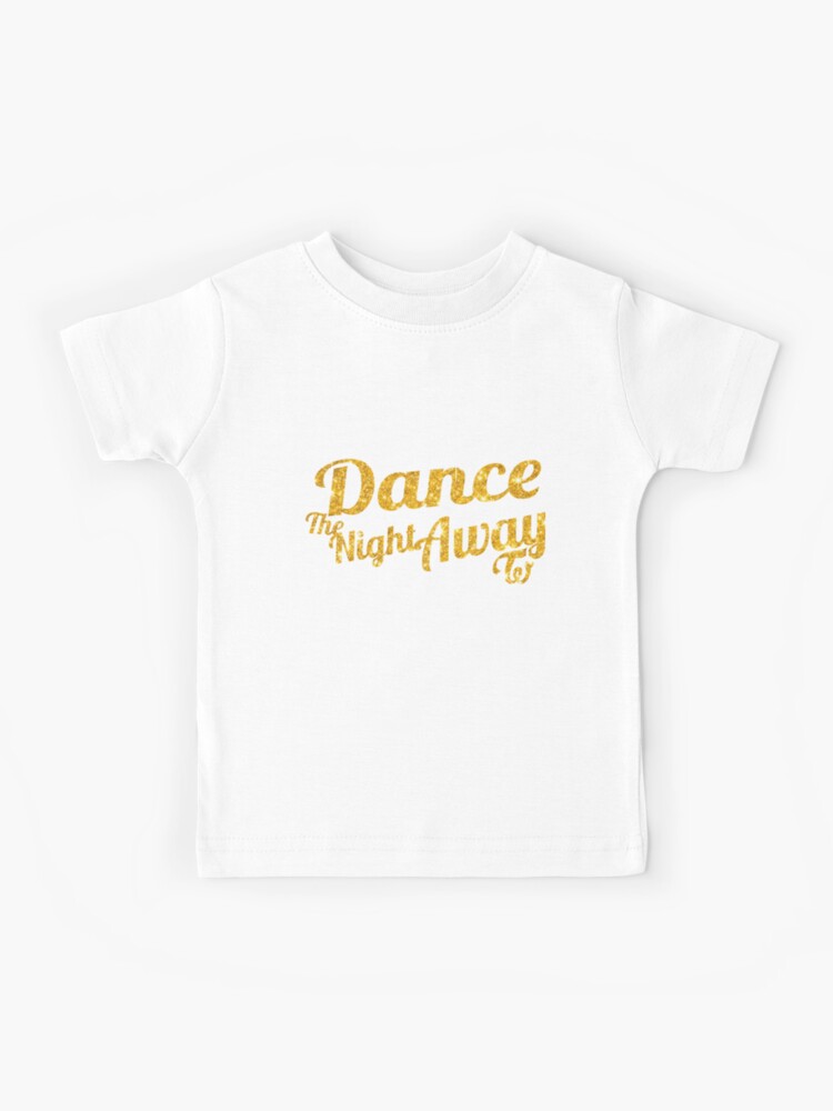 Twice Dance The Night Away Gold Kids T Shirt By Kpopbuzzer Redbubble