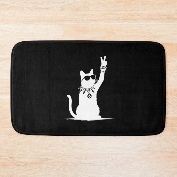 Item preview, Rocker Cat Design – Cool & Loud designed and sold by RetroMaritalArt.