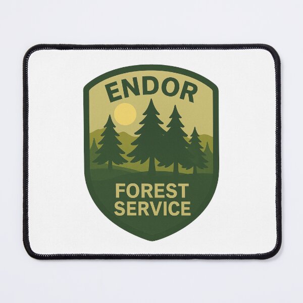 Item preview, Endor Forest Service Badge designed and sold by UnitedVinyl.