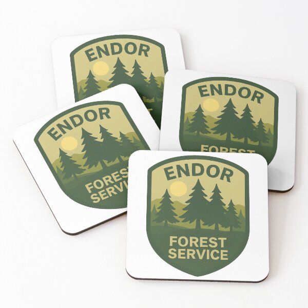 Item preview, Endor Forest Service Badge designed and sold by UnitedVinyl.