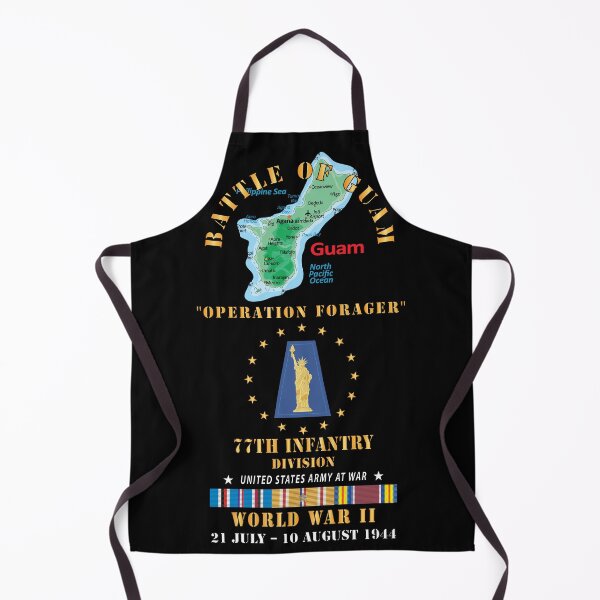 Item preview, Army - Battle for Guam - 77th Infantry Division - Operation Forager, PAC SVC X 300 designed and sold by Military Insignia Products.