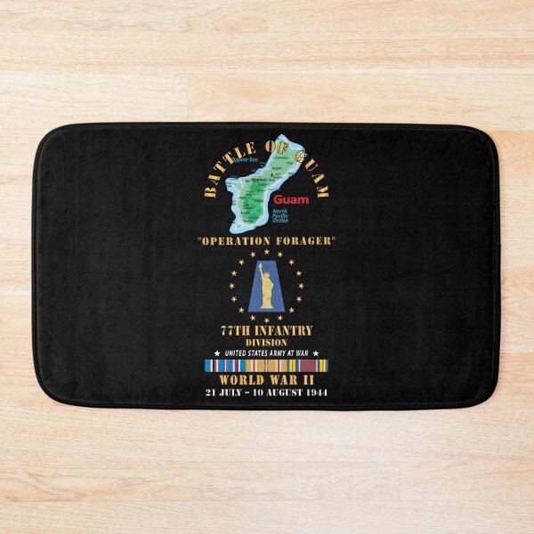 Item preview, Army - Battle for Guam - 77th Infantry Division - Operation Forager, PAC SVC X 300 designed and sold by Military Insignia Products.