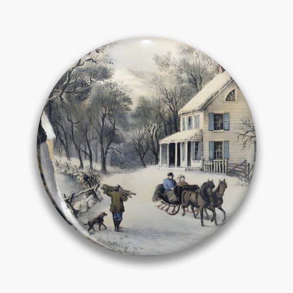 Item preview, American Homestead Winter designed and sold by Jon-Baran.