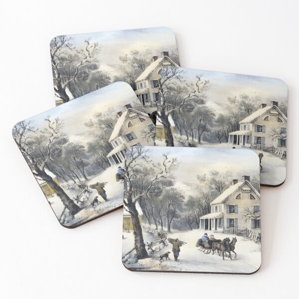 Item preview, American Homestead Winter designed and sold by Jon-Baran.