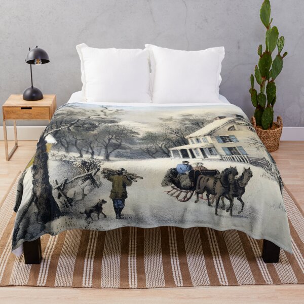 Item preview, American Homestead Winter designed and sold by Jon-Baran.