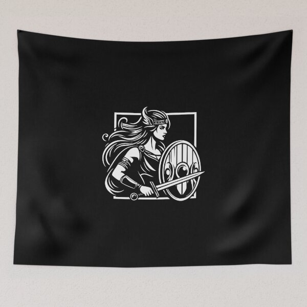 Item preview, Shieldmaiden Design – Strong Viking designed and sold by RetroMaritalArt.